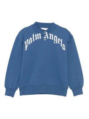 Palm Angels: Sudaderas y suéteres - Sudadera - Azul