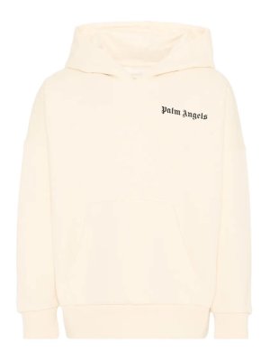 Palm Angels: Sweatshirts und Pullover - Sweatshirt - Weiß