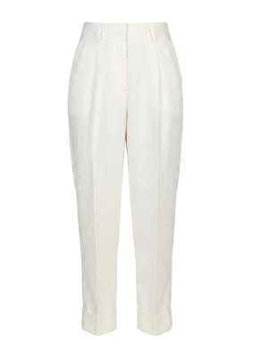 PESERICO: Casual Hosen - Casual Hose - Weiß