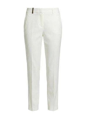 PESERICO: Casual Hosen - Casual Hose - Weiß