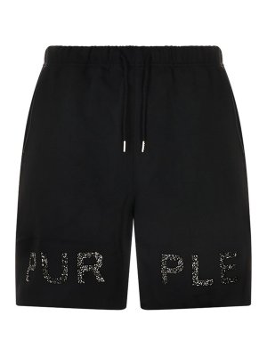 PURPLE BRAND: Shorts - Shorts - Negro