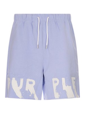 PURPLE BRAND: Trousers Shorts - Midweight Fleece Shorts