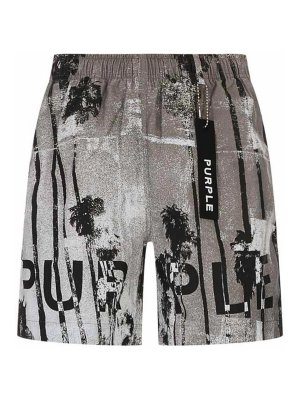 PURPLE BRAND: pantaloni shorts - Pantaloncini a tutto tondo