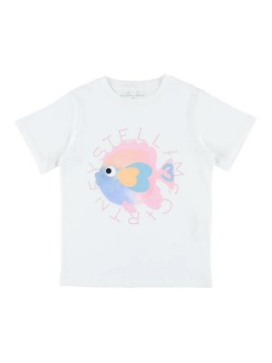 Stella McCartney Kids: T-shirts - T-Shirt - Weiß