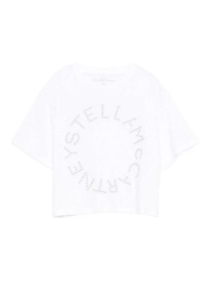 Stella McCartney Kids: T-shirts - T-Shirt - Weiß