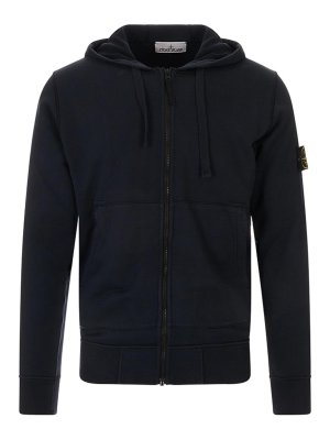 STONE ISLAND: Sudaderas y suéteres - Sudadera - Azul