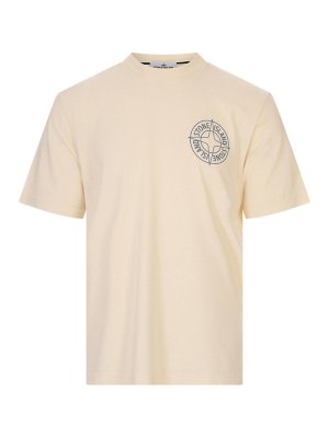 STONE ISLAND: Camisetas - Camiseta - Blanco