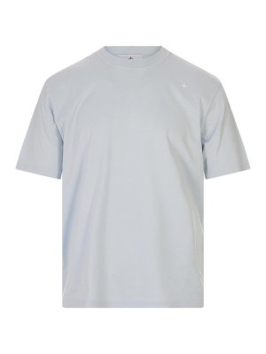 STONE ISLAND: T-shirts - T-Shirt - Blau
