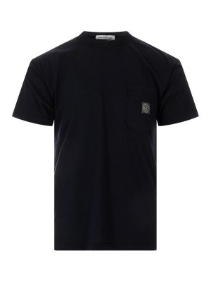 STONE ISLAND: T-shirts - T-Shirt - Bleu