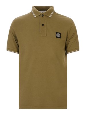 STONE ISLAND: polo - Polo M Corta VestibilitÃ  Slim