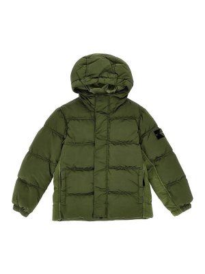 Stone Island Junior: Parkas - Parka - Vert