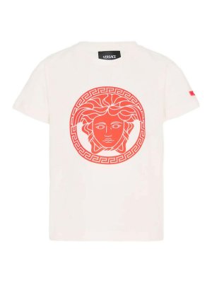 VERSACE YOUNG: Tシャツ - Tシャツ - 白