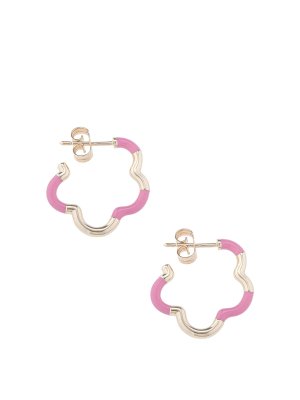BEA BONGIASCA: Earrings - B Mini Earrings