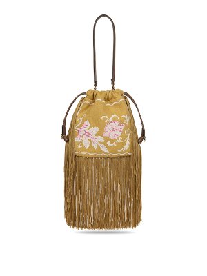 ETRO: Bolsos de hombro - Bolsa De Hombro - Naranja