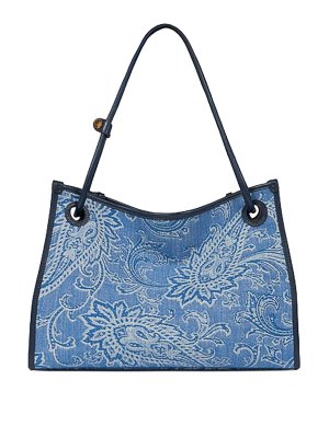 ETRO: Bolsos Shopping - Bolso Shopping - Azul