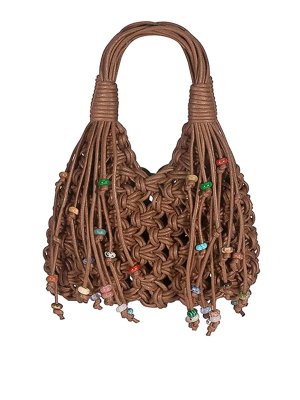 HIBOURAMA: Schultertaschen - Schultertasche - Braun