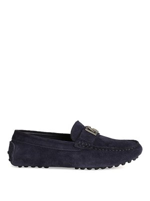Dolce & Gabbana Jr: Mocassins & Chaussures bateau - Mocassins - Bleu