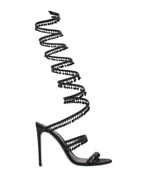RENE CAOVILLA: Sandalias - Sandalias - Negro