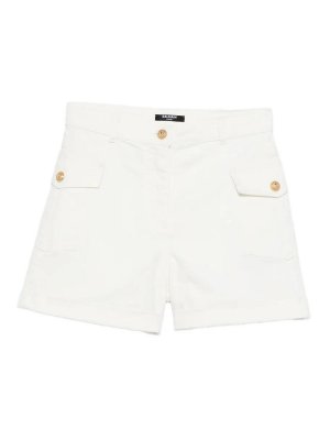 Balmain: Trousers Shorts - Shorts With Buttons