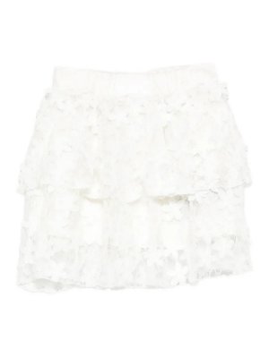 Balmain: Knee length skirts & Midi - Lace Skirt