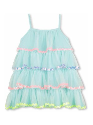 BILLIEBLUSH: Knielange Kleider - Knielanges Kleid - Hellblau