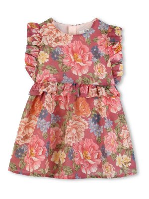 CHLOE': Knielange Kleider - Knielanges Kleid - Bunt