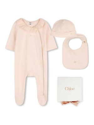 CHLOE': jumpsuits - Onesie Set With Logo