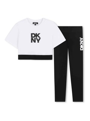 DKNY: tute - Completo T-Shirt E Leggings
