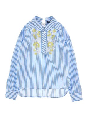 ERMANNO SCERVINO: Chemises - Chemise - Bleu