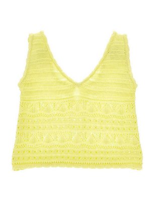 ERMANNO SCERVINO: トップス＆タンクトップ - トップ/タンクトップ - イエロー