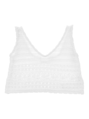 ERMANNO SCERVINO: トップス＆タンクトップ - トップ/タンクトップ - 白