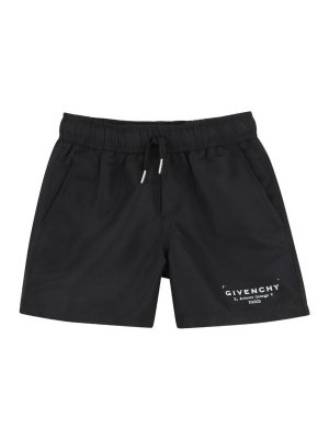 GIVENCHY: Badeanzüge und Badehosen - Badehose - Schwarz