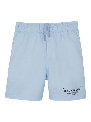 GIVENCHY: Badeanzüge und Badehosen - Badehose - Hellblau