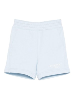 GIVENCHY: トラウザーショーツ - ショートパンツ - ライトブルー