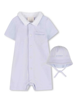 GIVENCHY: Jumpsuits - Jumpsuit - Hellblau
