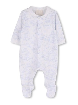 GIVENCHY: polo shirts - Onesie With Hat And Bib