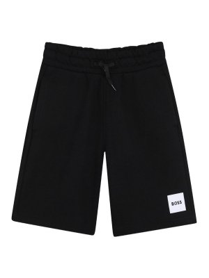 Hugo Boss: トラウザーショーツ - ショートパンツ - 黒