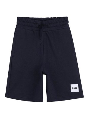Hugo Boss: トラウザーショーツ - ショートパンツ - ブルー