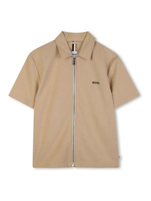 Hugo Boss: shirts - Shirt With Zip