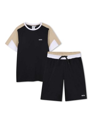 Hugo Boss: トラウザーショーツ - ショートパンツ - 黒