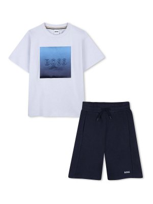 Hugo Boss: Hosen Shorts - Shorts - Hellblau
