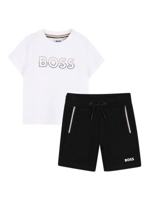 Hugo Boss: トラウザーショーツ - ショートパンツ - 黒