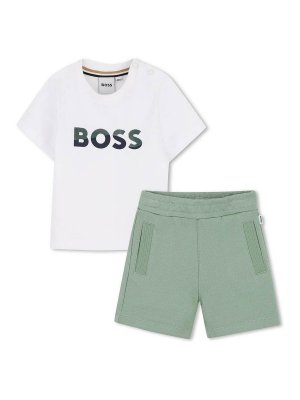Hugo Boss: トラウザーショーツ - ショートパンツ - 緑
