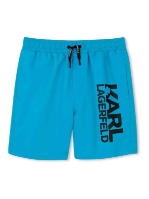 KARL LAGERFELD: Badeanzüge und Badehosen - Badehose - Hellblau