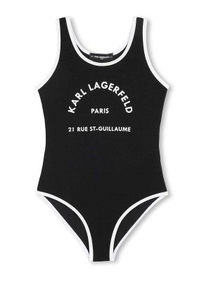 KARL LAGERFELD: Badeanzüge und Badehosen - Badehose - Schwarz