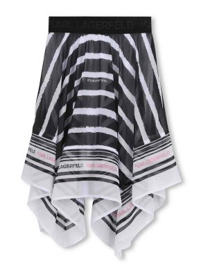 KARL LAGERFELD: Knee length skirts & Midi - Skirt With Logo
