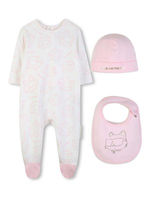 KARL LAGERFELD: Jumpsuits - Jumpsuit - Beige