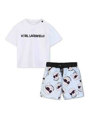 KARL LAGERFELD: tute - Completo Con Logo