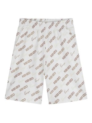 KENZO: Trousers Shorts - Bermuda With Print