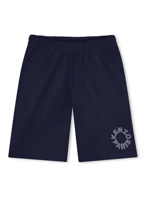 KENZO: トラウザーショーツ - ショートパンツ - ブルー